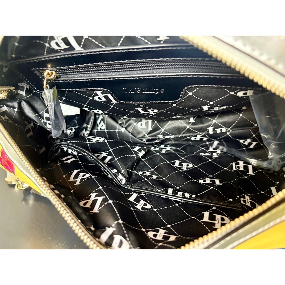 NWT - La Philipe 'Butterfly Fly' Handbag w/ Crossbody Strap - Picture 3 of 11